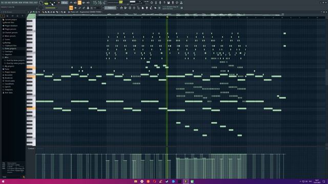 красивое пианино в FL Studio 21 смотреть онлайн