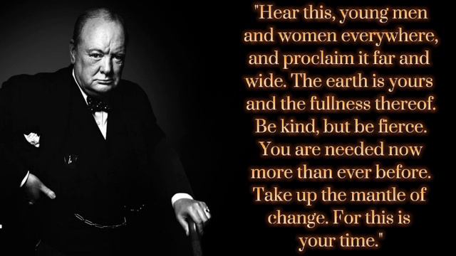 Worlds best motivational quotes to (Winston Churchill) Listening To Life-Cahnges Quotes смотреть онлайн