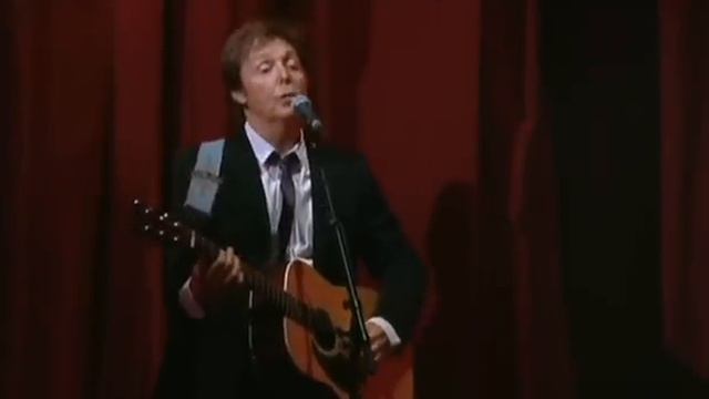 PAUL Mc CARTNEY - Blackbird (Paris Olympia) 2007 смотреть онлайн
