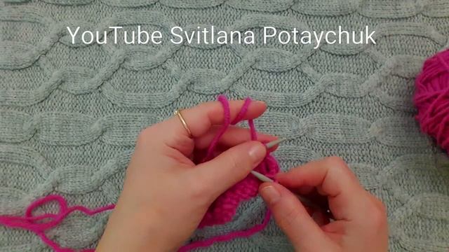Как вязать ровную лицевую гладь спицами. Урок для начинающих. Вяжем спицами. Вязание. Рукоделие. смотреть онлайн