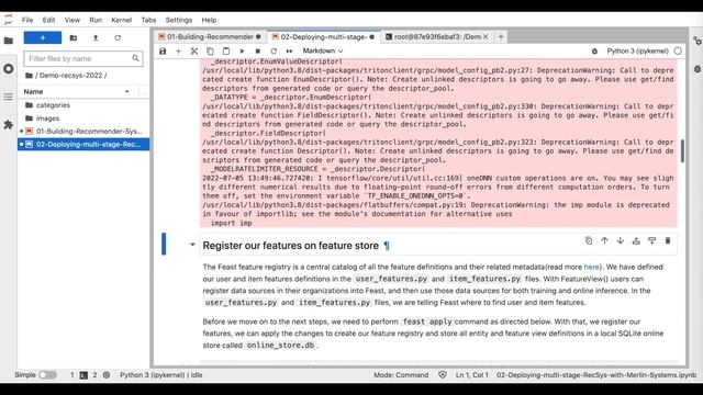 Building and Deploying a Multi-Stage Recommender System with NVIDIA Merlin смотреть онлайн