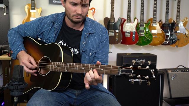 Gibson's BEST Acoustic? J-45 Standard смотреть онлайн