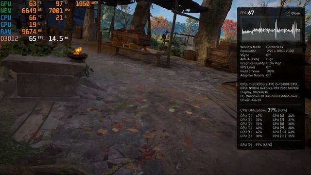 ASSASSIN'S CREED VALHALLA I5 10400F RTX 2060 SUPER ULTRA HIGH SETTINGS 1080P BENCHMARK смотреть онлайн