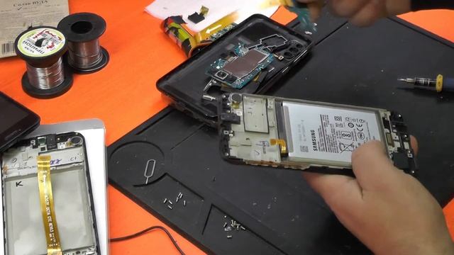 SAMSUNG M21 РАЗБОРКА ЗАМЕНА ДИСПЛЕЯ