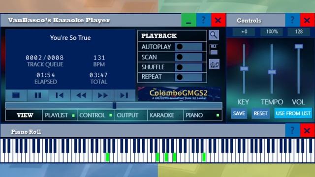 vanBasco's MIDI Player - Sample Playlist (2 of 8): You're So True смотреть онлайн