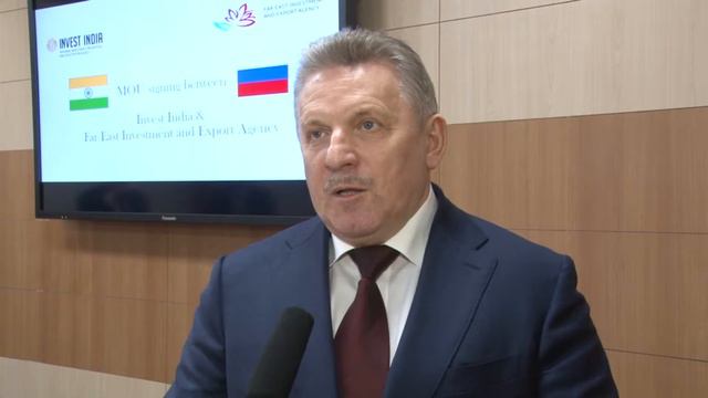 Вячеслав Шпорт по итогам работы российской делегации в Индии смотреть онлайн
