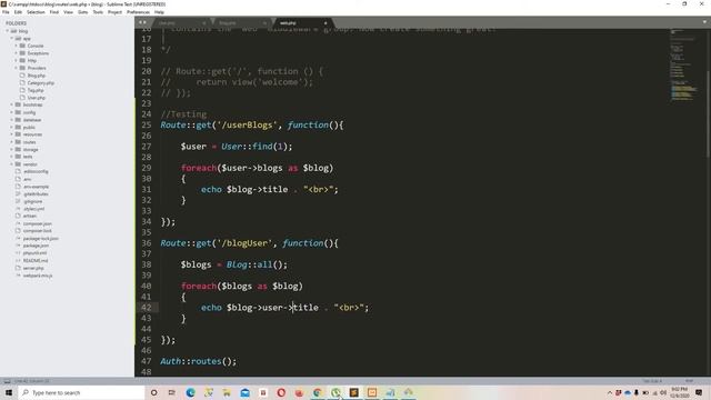 Laravel 7 blog (Episode-18 Implementing Blogs relationship with Users, Category, Tags in Urdu/Hindi смотреть онлайн