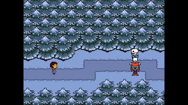 Undertale - Pacifist/Neutral run after killing sans but not finishing genocide смотреть онлайн