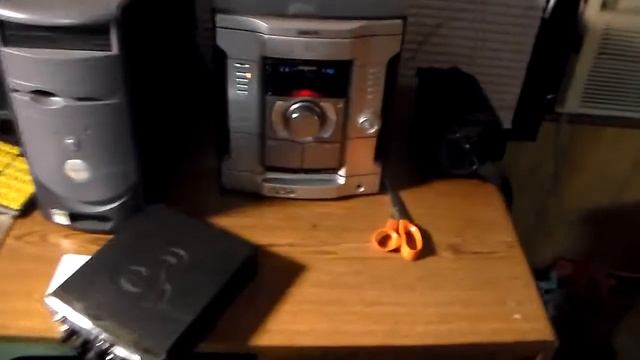 My Sony HCD-GX25 Home Stereo & Cobra CB Radio смотреть онлайн