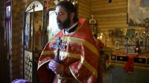 проповедь протоиерея Михаила после Литургии в Антипасху