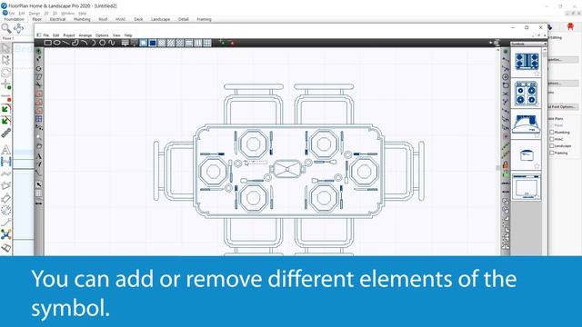 FloorPlan 2020 Key Features - Symbol Editor смотреть онлайн