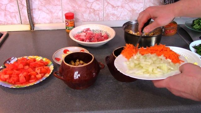 Вкусное ЖАРКОЕ с бараниной, нутом и овощами на праздник и на простые дни смотреть онлайн