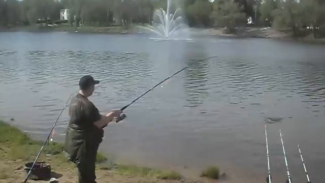 Рыбалка на КРХ "Белая дача" 4 часть ! смотреть онлайн