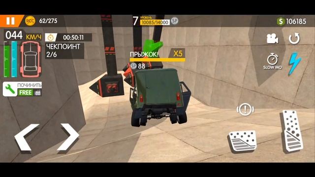 ЛУЧШИЕ ИГРЫ про машины и танки на андроид #2 - Хилл Климб Рейсинг 2, Реал Кар Краш, Прайм Пикс, HC смотреть онлайн