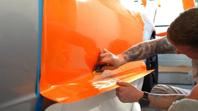 Chevrolet Camaro - Oracal Metallic Mandarin смотреть онлайн