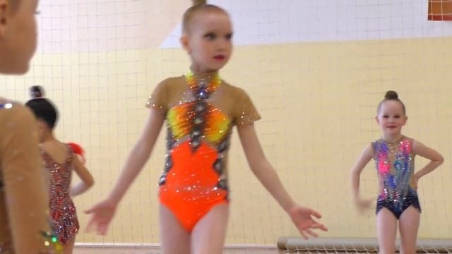 Художественная гимнастика / Разминка / Выступление смотреть онлайн
