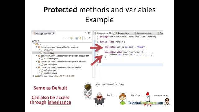 Java Programming Tutorial - 01 - Access Modifiers смотреть онлайн