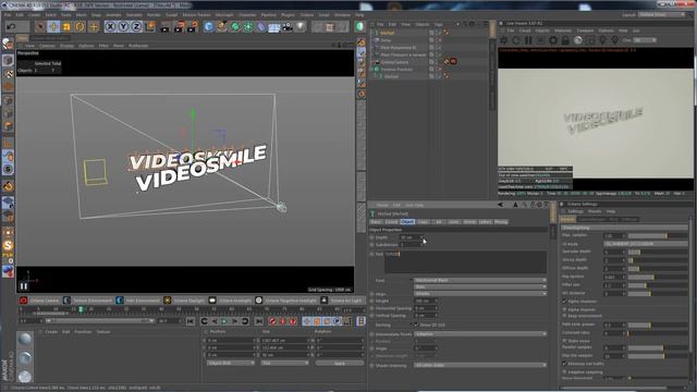 Киношная заставка в стиле Greyscalegorilla в Cinema 4D смотреть онлайн