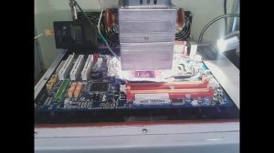 Материнка GA-EP41-UD3L Снятие северного моста