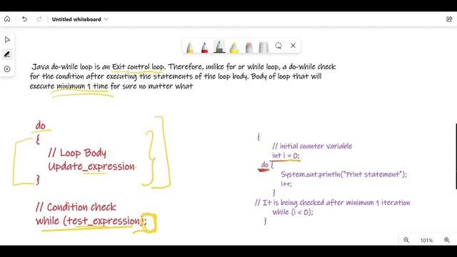 What is Do While loop in java? | loops in java | Easy explanation смотреть онлайн