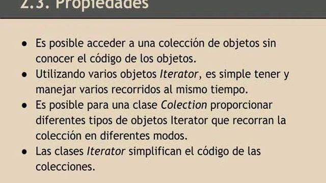 El patrón de diseño Iterator смотреть онлайн