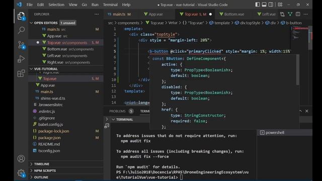 Step 4: BootstrapVue, buttons, input смотреть онлайн
