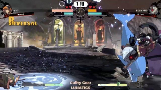 GGST ▰ Top May Vs Top Bedman | pencil Vs Yoble | Celestial Floor | Ver. 2.06 смотреть онлайн