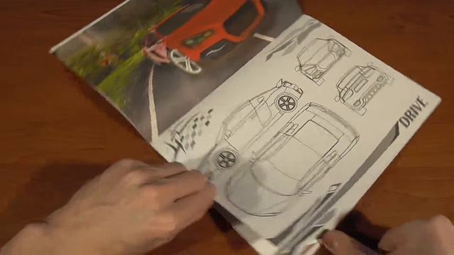 Листаем 3D Раскраску Devar Игра скорость звука смотреть онлайн