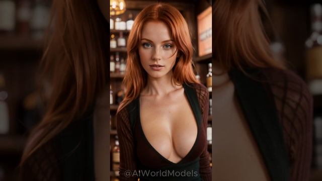 [4K] AI ART - Lookbook AI World Models - Al Art video-The Temple Bar смотреть онлайн
