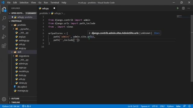 5.0 Create apps in Django3.0.7 tutorial || Themmhkbd смотреть онлайн