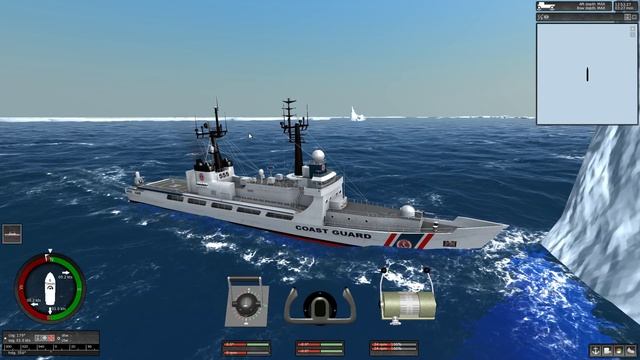 Sinking An Coast Guard Ship With Icebergs | Ship Simulator Extremes Sinking Ships смотреть онлайн