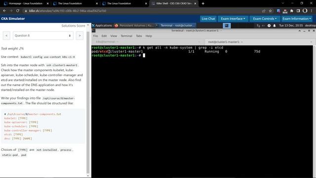 08 - CKA Question 8 Killer Shell смотреть онлайн