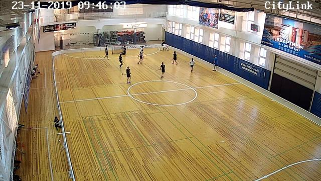 Флорбол. Товарищеская игра команда "Пантеры" с командой "Петргу" смотреть онлайн