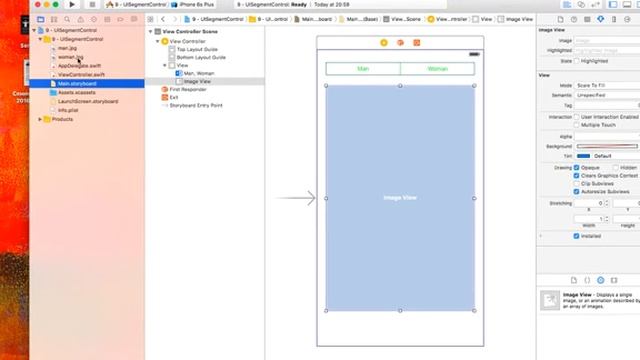iOS программирование в Xcode. Урок 9 - UISegmentControl смотреть онлайн