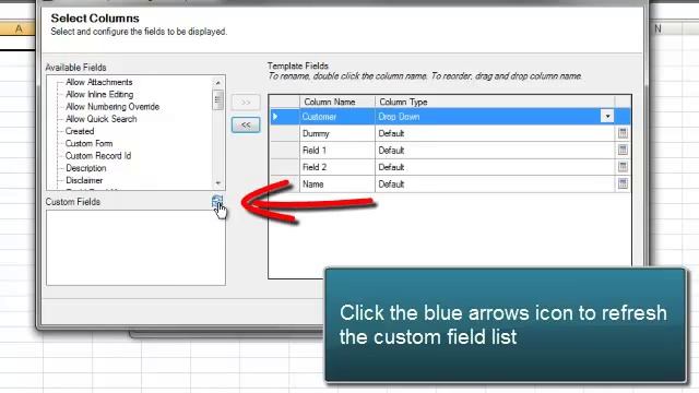 Excel SmartClient: Refresh Field List смотреть онлайн