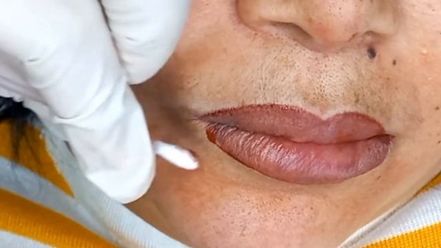 ✅️ Перманентный макияж губ             ✅️ Тұрақты ерін бояуы    ? мастер Салима