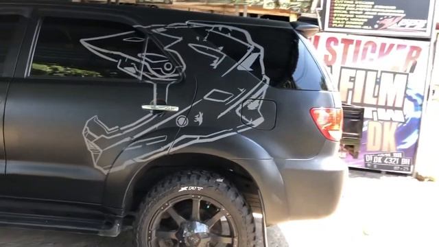 wrapping mobil fortuner hitam dop смотреть онлайн
