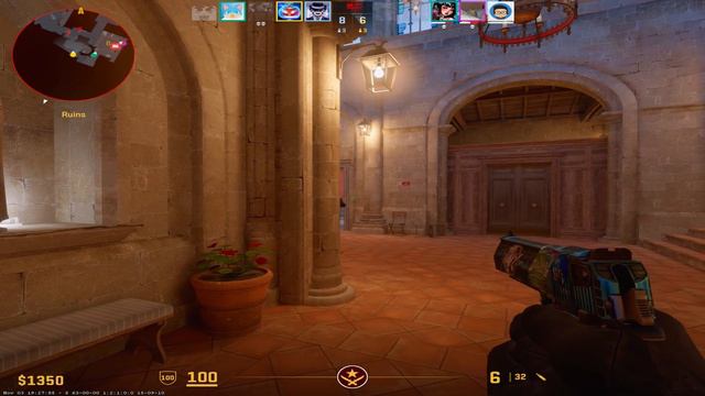 GTX1050ti CS2 Benchmark FPS Test 1440*1080 Ryzen 5 3600
