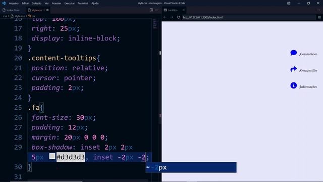 Como Fazer Tooltips Com HTML e CSS смотреть онлайн