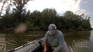 Рыбалка Нахлыстом  на реке Обь в городе Новосибирске.