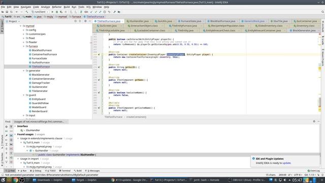 Modding Tutorials: Porting from 1.12 to 1.13, it runs and first gui! (part six) смотреть онлайн