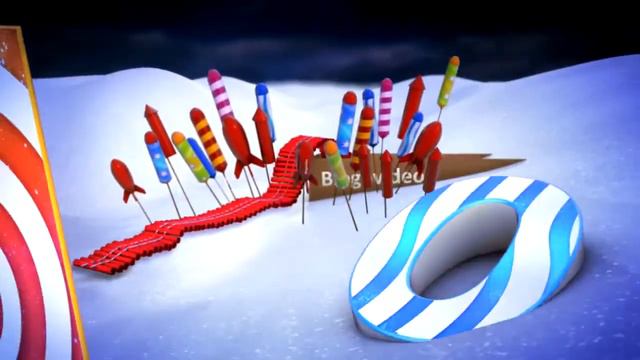 Заставка новогодняя с ракетами смотреть онлайн