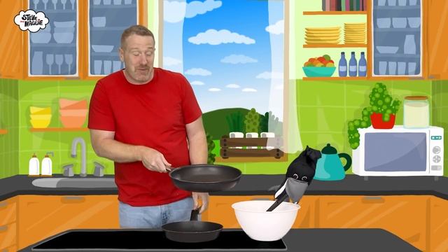 Une histoire folle autourdes crêpes de Steve et Maggie Français | Histoires magiques pour enfants смотреть онлайн