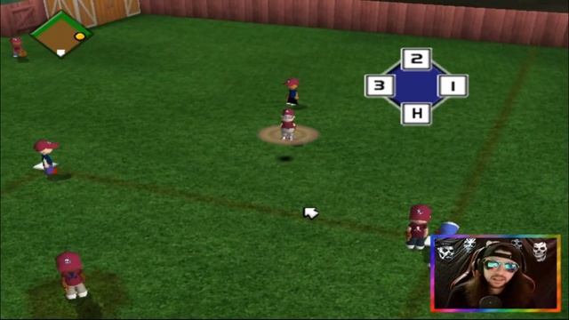 Backyard Baseball 2005 but it's an INTENSE rivalry game! смотреть онлайн