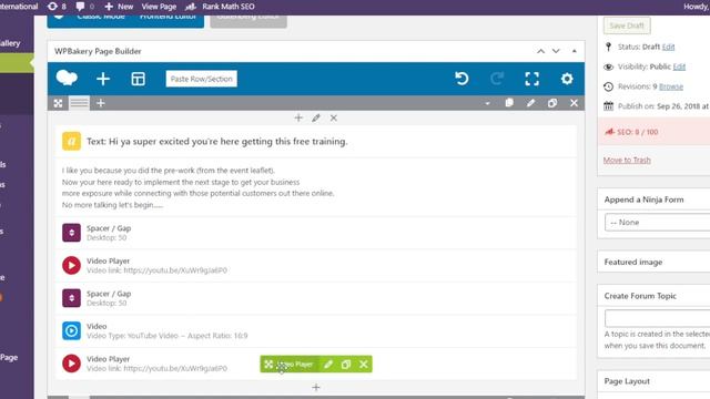 How to Add Video in Wordpress Page w/ WPbakery Page Builder - 4 Ways смотреть онлайн