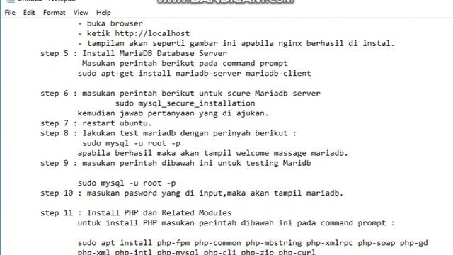 Tutorial Install LEMP (Linux+nginx+MySQL-Mariadb+PHP)+wordpress part-3 смотреть онлайн