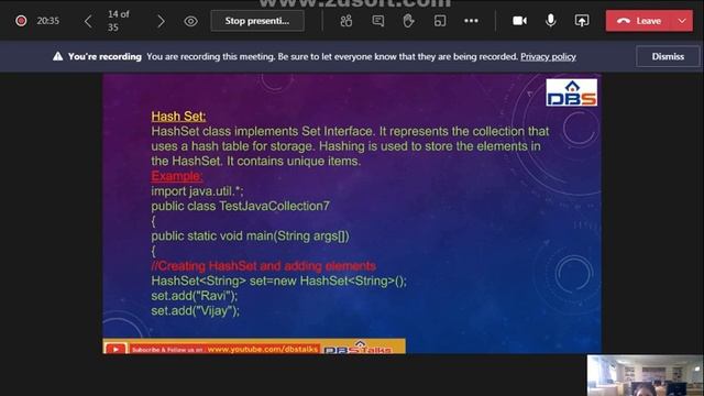 DBS -The Collection classes as Array ListUNIT-4:The Collections Framework ,CSE II YEAR-1st SEM, JAV смотреть онлайн