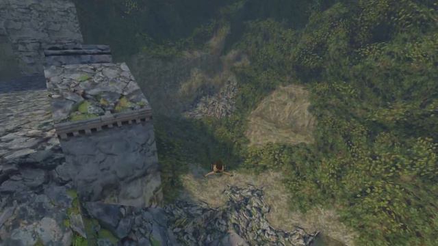 Tomb Raider I-III Remastered - Diving Glitch (The Great Wall) смотреть онлайн