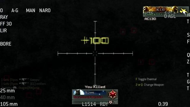 Modern Warfare 2: AC-130 Tutorial by Threatty смотреть онлайн