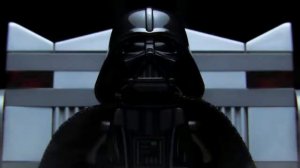 Трансформация дарта вейдера в лего стиле